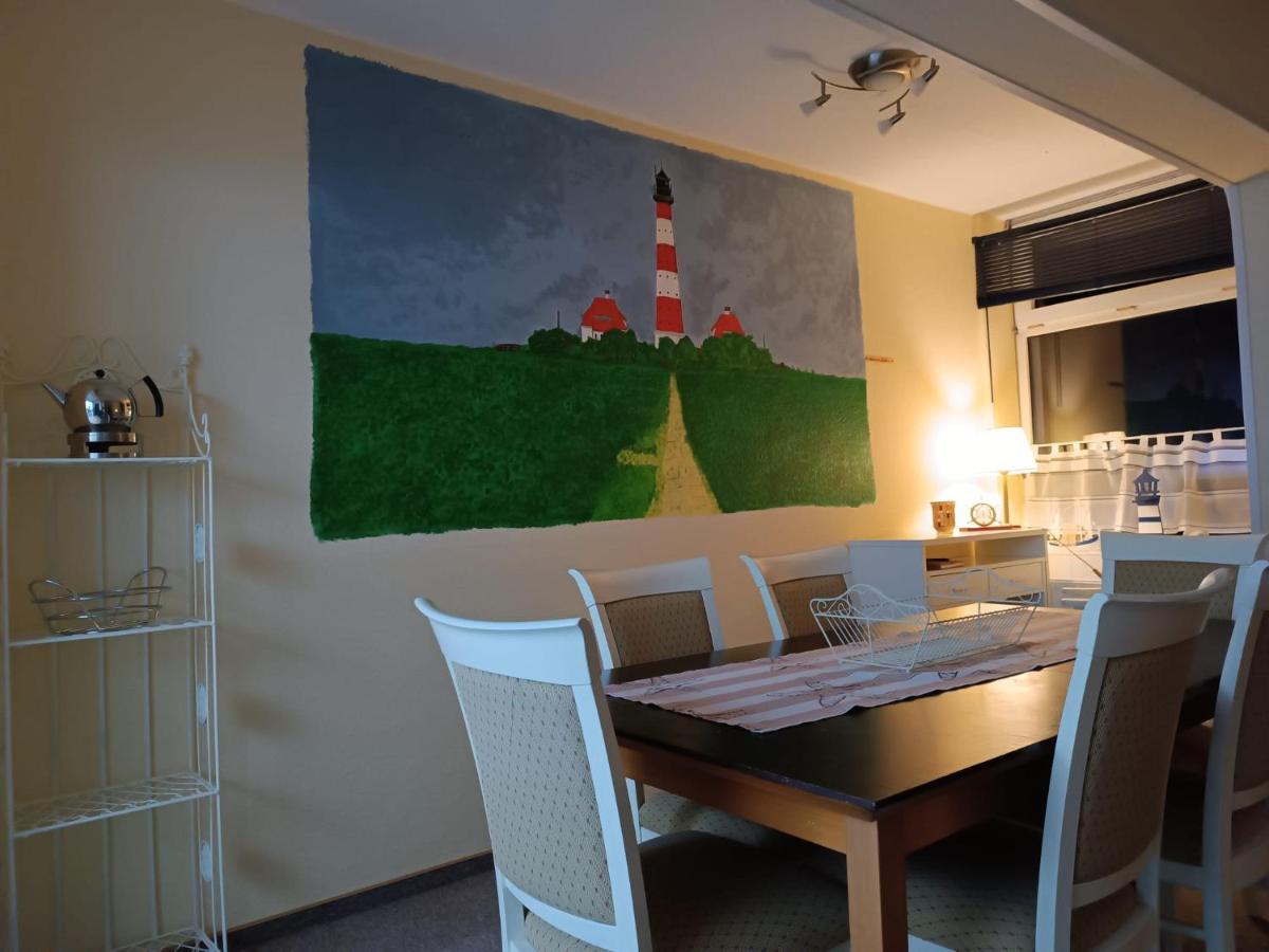 Ferien Wohnung -Leuchtturm Oldenswort Kültér fotó