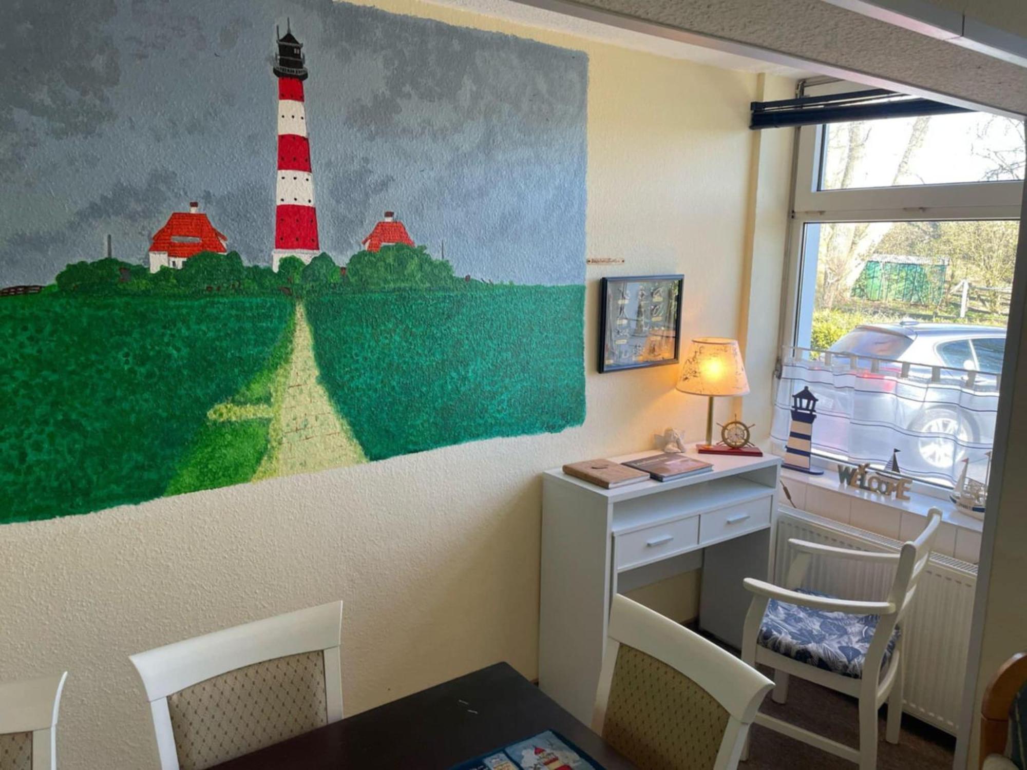 Ferien Wohnung -Leuchtturm Oldenswort Kültér fotó
